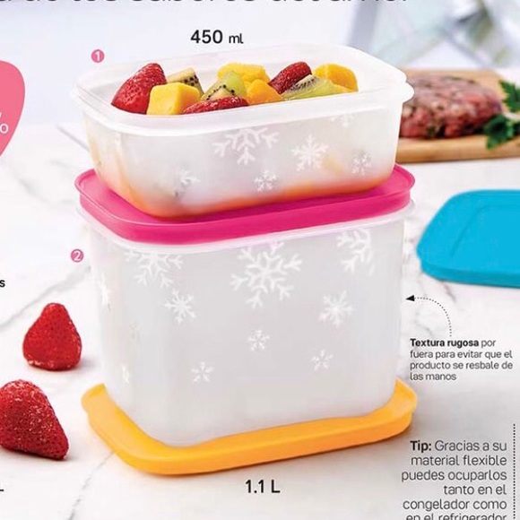 Tupperware Set of 2 Freeze It Starter Conteiner - Picture 6 of 8